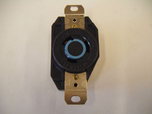 Leviton l6-20  locking receptacle,  20a-250v for sale