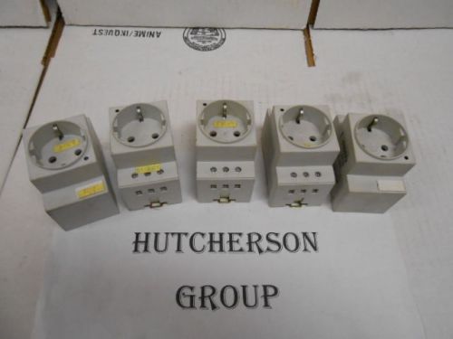 LUTZE SOCKETS , LOT OF 5 , 680572 ST-3/S , USED