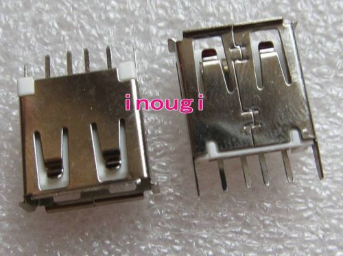 10pcs usb 2.0 type-a female 4pin connector solder plug adaptor connector socket for sale