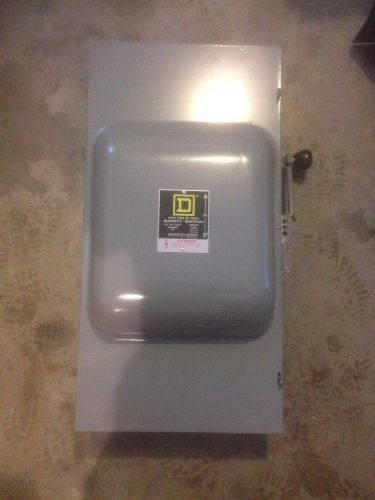 Square d 82254 : switch not fusible double throw 240v 200a 2p for sale