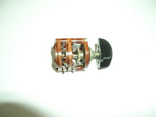 Rotary switch (with knob) 2 pole 11 positions. nos. #  1 for sale