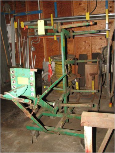 Greenlee wire cart dispenser 10 spool for sale