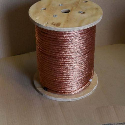 Lightning protection rod cable copper 29 strand class 1 &#034;500ft&#034;  ul listed for sale