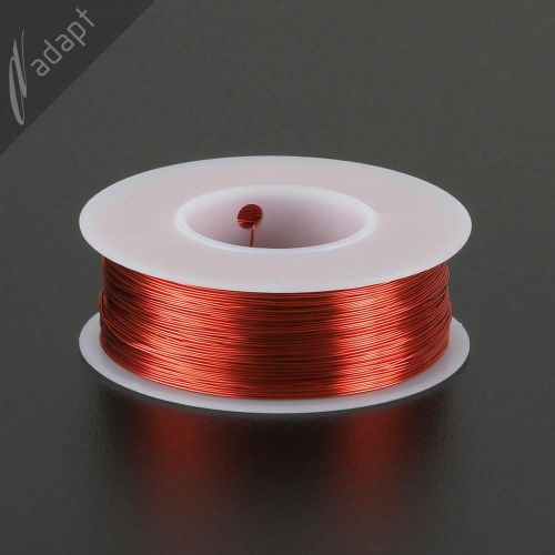 Magnet wire, enameled copper, red, 28 awg (gauge), hpn, 155c, ~1/4 lb, 500ft for sale