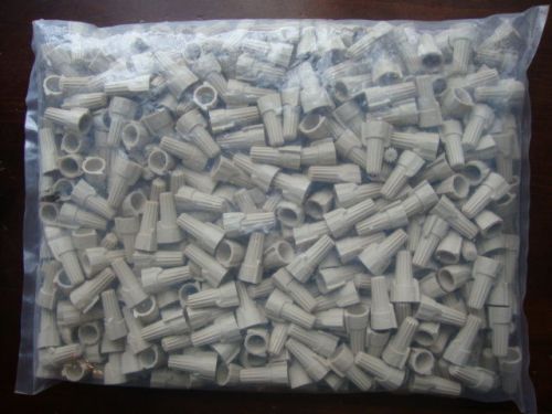 Tan wing-twister  wire-nut wire connectors- 500 pack for sale