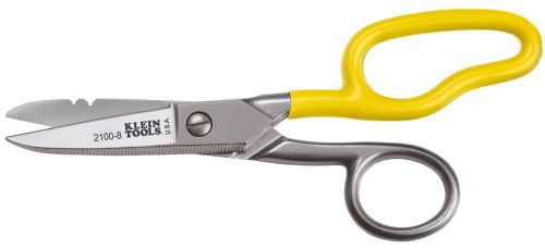 Klein Tools 2100-8 Free-Fall Snip - Stainless Steel - NEW **Free Shipping**