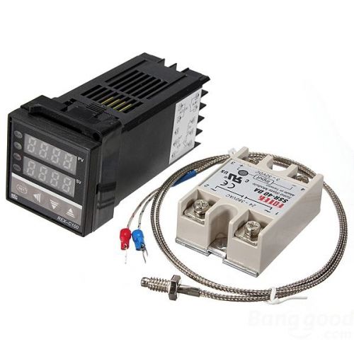 REX-C100 220V Digital PID Temperature Controller Kit