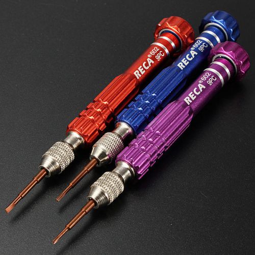 Multifunctiona 8 in 1 portable precision screwdriver set l repair tools for sale