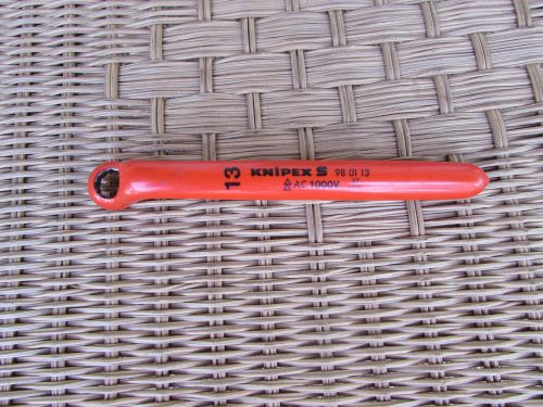 Knipex 13 mm box end wrench 98 01 13 for sale