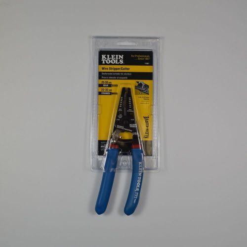 Klein tools 11057 klein-kurve® wire stripper/cutter solid and stranded wire for sale