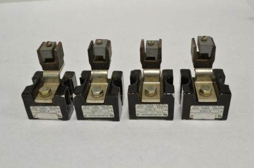 Lot 4 allen bradley x-123772 fuse block assembly 100a amp 600v-ac b208241 for sale