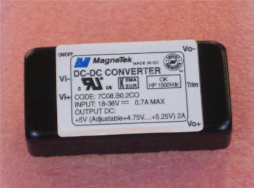 DC-DC CONVERTER IN: 18-36V 0.7A OUT: +5V 2A *** NEW ***