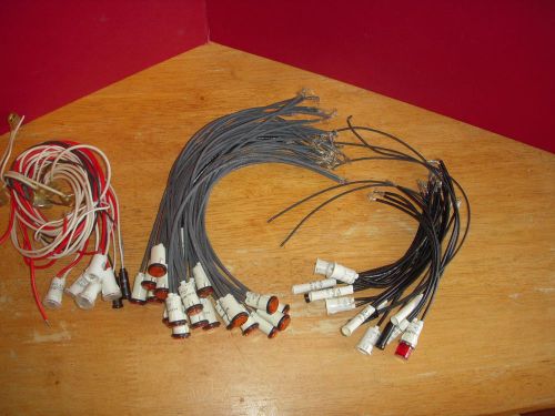 ORANGE LAMP INDICATOR 250 W 5W SOLICO MEXICO 20 PIECES AND MORE
