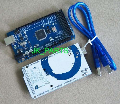 Mega 2560 ATmega2560-16AU Board (Arduino-compatible) + Free USB Cable Funduino