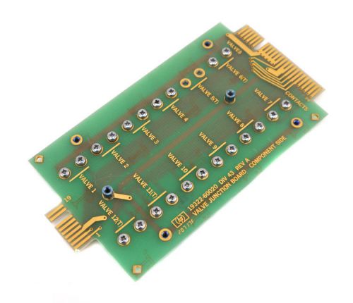 Hp agilent 19322-60020 12-slot valve junction printed circuit board pcb for sale