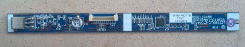 SAMSUNG PS42B450PID I/R AND FUNCTION CONTROL BOARD BN96-10377B