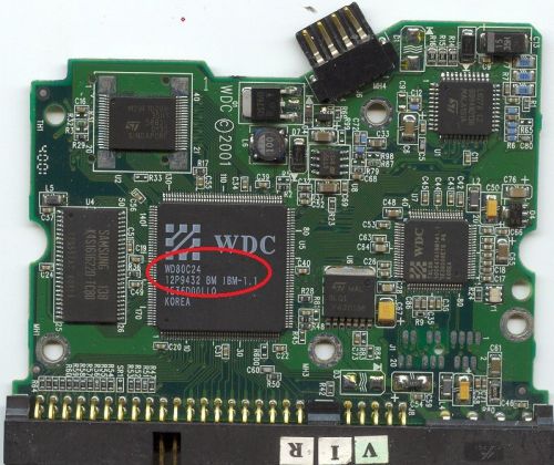 Western Digital WD1200JB-00CRA0 WD1200JB-00CRAO 8 PCB board