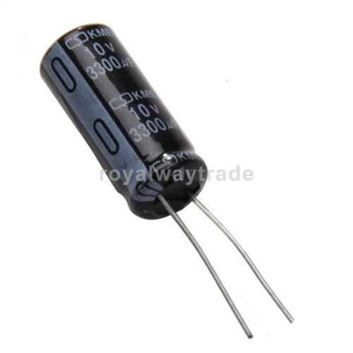 10V 3300uF Low ESR Impedance Capacitor for Computer Motherboard &amp;Audio Equipment