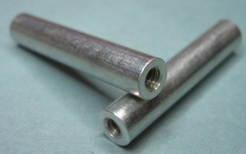 20 - pieces aluminum spacer standoff 1-5/16&#034;-long 1/4&#034;-o.d. 6-32 threads for sale