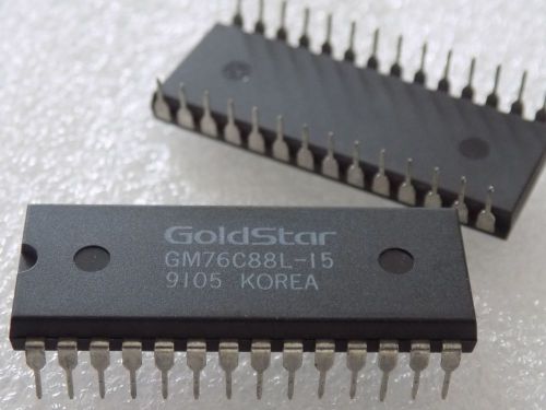 1x Goldstar GM76C88L-15 8,192 x 8 Bit Static RAM