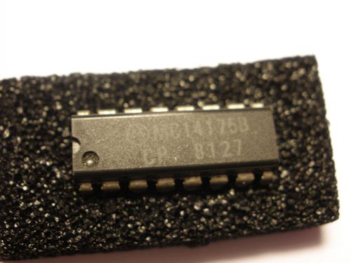 MOTOROLA  MC14175B IC QUAD FLIP-FLOP, 16 PIN DIP