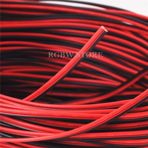 100m Express 2pin wire 22AWG Red Black cable 0.3 copper wire Electronic cable
