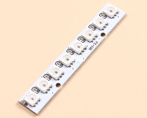 Ws2811 5050 rgb led lamp panel module 8-bit 5v rainbow led perfect for arduino for sale