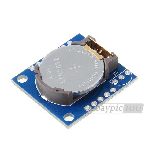 Tiny DS1307 I2C RTC DS1307 24C32 Real Time Clock Module Blue