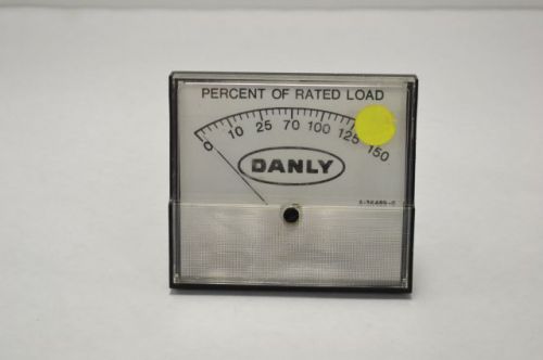 DANLY A-36489-G 0-150 PERCENT OF RATED LOAD METER CONTROL B203608