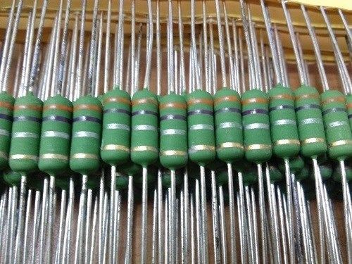 20pcs x 0.37 ohm 0r37 3w knp 5% wire wound resistors,flameproof,resin paint for sale