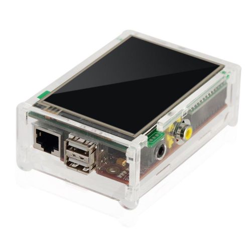 Tontec® 3.5&#034; raspberry pi touch screen display monitor 480x320 lcd touchscre... for sale