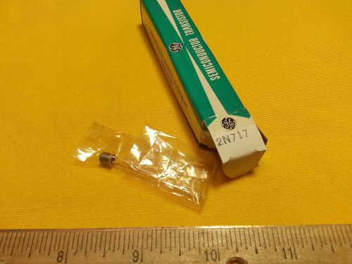 GE Transistor 2N717 NPN Silicon General Purpose Gold Plated Leads