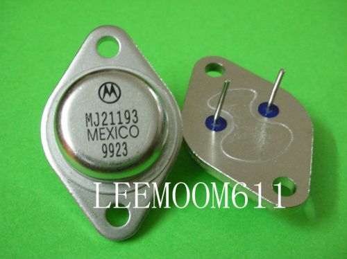 20pair Audio Power Transistor MJ21193 / MJ21194 TO-3 BY MOT