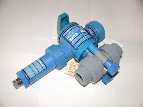 Plastomatic  air actuated ball valve abvs050eps-cp-ls for sale