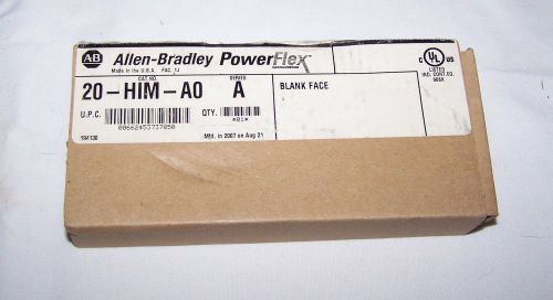 A-B Allen Bradley 20-HIM-A0 Powerflex VFD Blanking Plate - Optional Cover - NOS