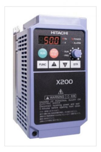 X200-015NFU2 VFD, 200-240 volt, 1 or 3 phase, 2HP, 7.1 Amps.