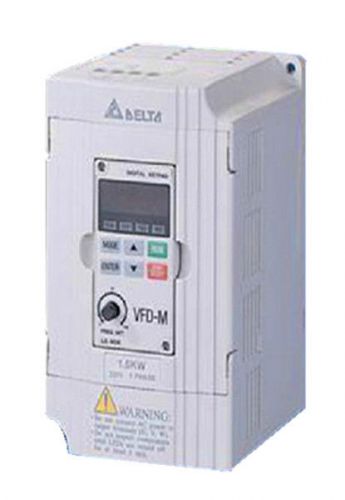 Delta ac motor drive inverter vfd007m23a vfd-m 1hp 3 phase variable frequency for sale