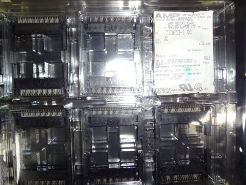 CONN PCMCIA HDR 68 POS 2.54MM SLDR RA TH 5A, AMP #535653-1