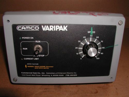Camco Varipak Variable DC Motor Controller 120VAC in 0-90V DC Out