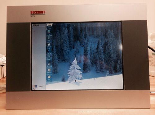 BECKHOFF PANEL-MOUNT INDUSTRIAL PC OPERATOR INTERFACE C3640 TOUCH SCREEN
