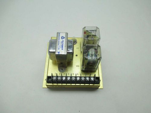 New tri-tronics p-110 photoelectric control power supply d386345 for sale