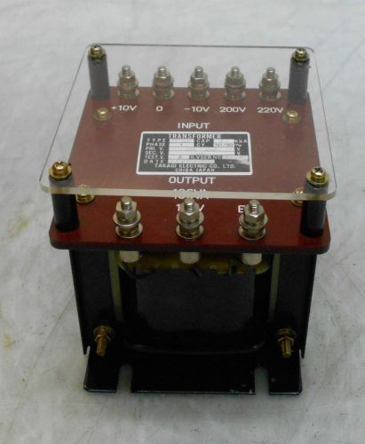 Takagi electric transformer tt-100, 0.1 kva, used, warranty for sale