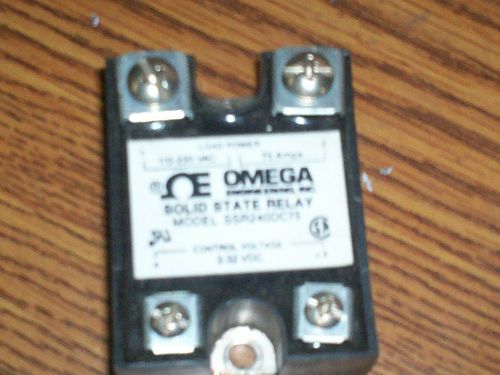 Omega Solid State Relay , SSR240DC75