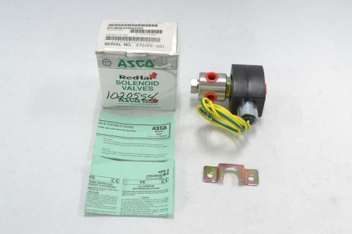 NEW ASCO EFHB8320G200 RED HAT 100PSI 120V-AC 1/4 IN NPT SOLENOID VALVE B353291