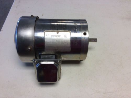 Sterling electric sbo014pca 1 hp 3 phase 208-230/460 vac 1720 rpm 56c motor for sale
