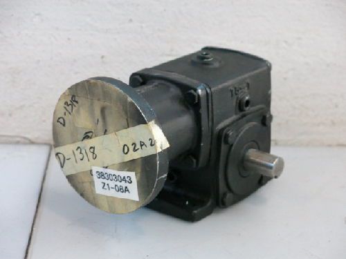 CONE DRIVE MH015A123-2 ANGLE GEAR REDUCER, 20:1 RATIO, 3000 RPM