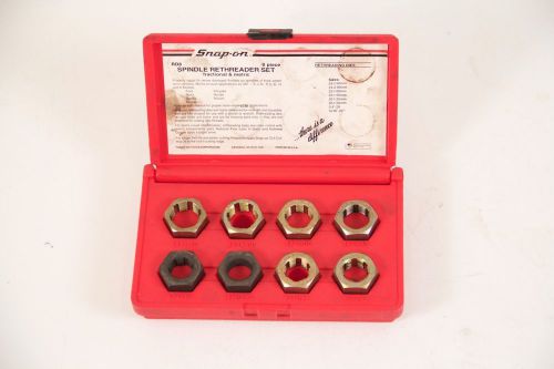 Snap-On RD-8 Spindle Rethreading Set Fractional/ Metric