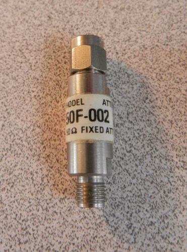JFW 50F-002 ATTENUATOR DC TO 2.2 GHz 1W (M/F) 802