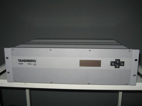 TANDBERG TT5010 TS DESCRAMBLER QPSK FB CAM DEMUX 3410B MMI 1100
