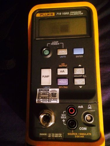 Fluke 719 100g pressure calibrator for sale